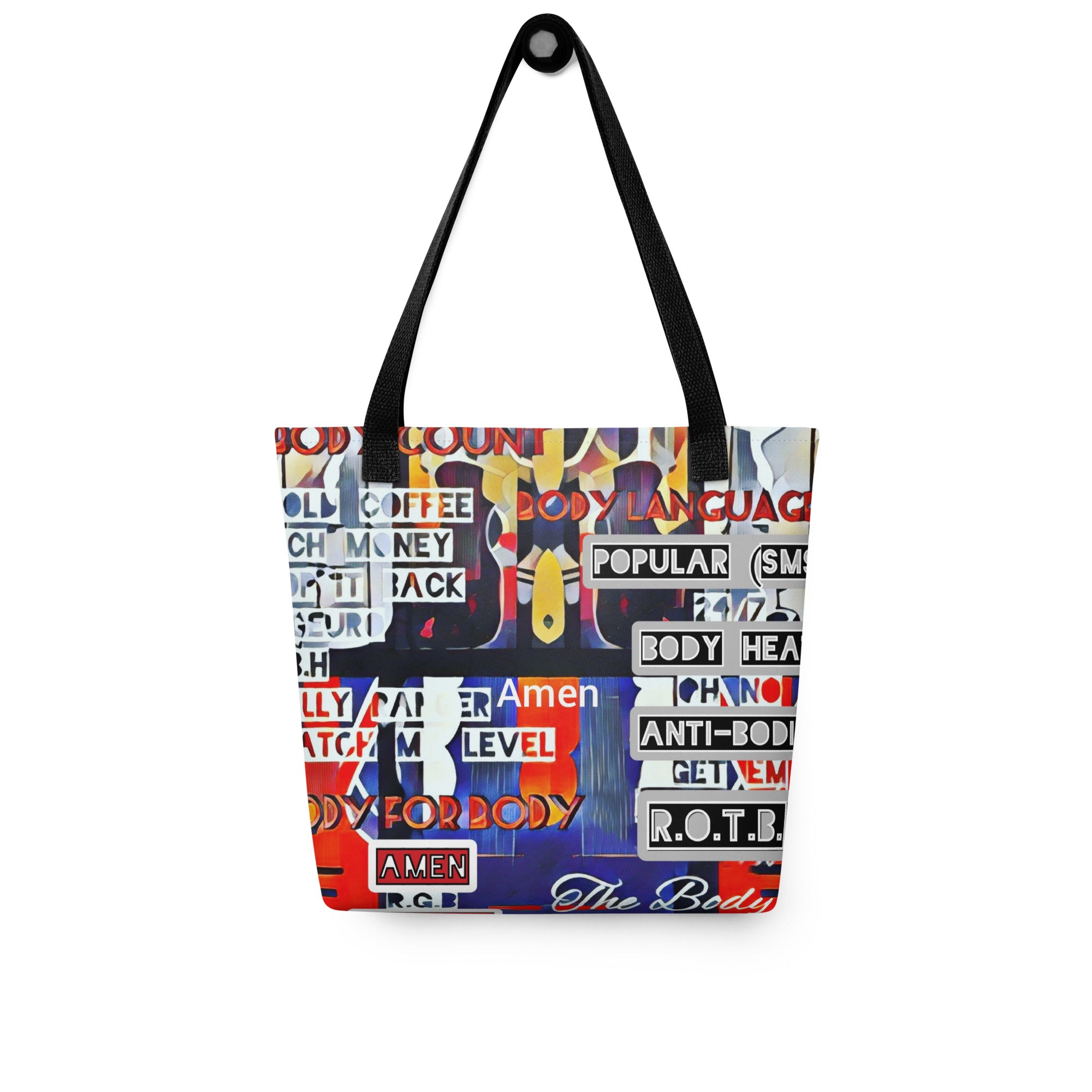 Body shop tote cheap bag